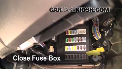Interior Fuse Box Location: 2006-2009 Ford Fusion - 2006 Ford Fusion SE